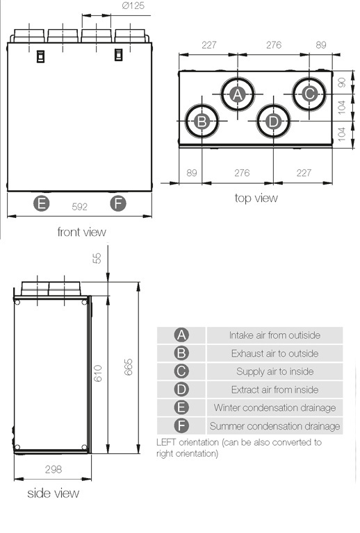 AeroFresh 240 - Heat Recovery Unit